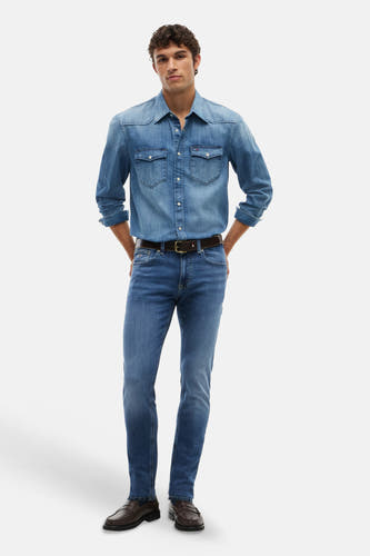 AUSTIN - light blue denim