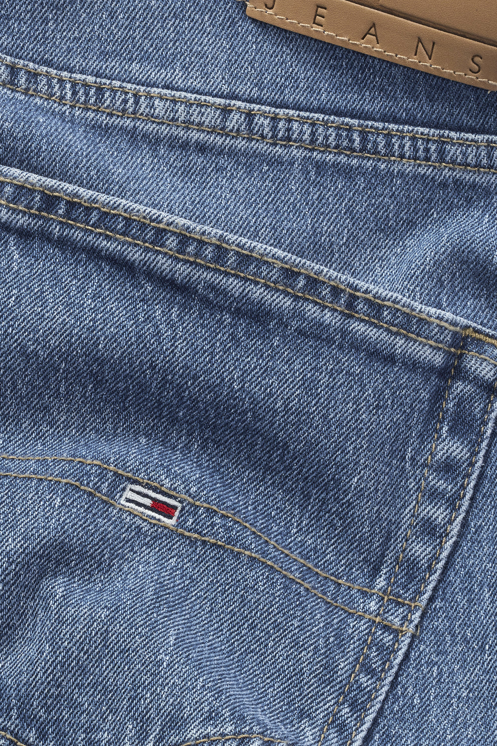 Jeans straight Mid blue denim - TOMMY JEANS