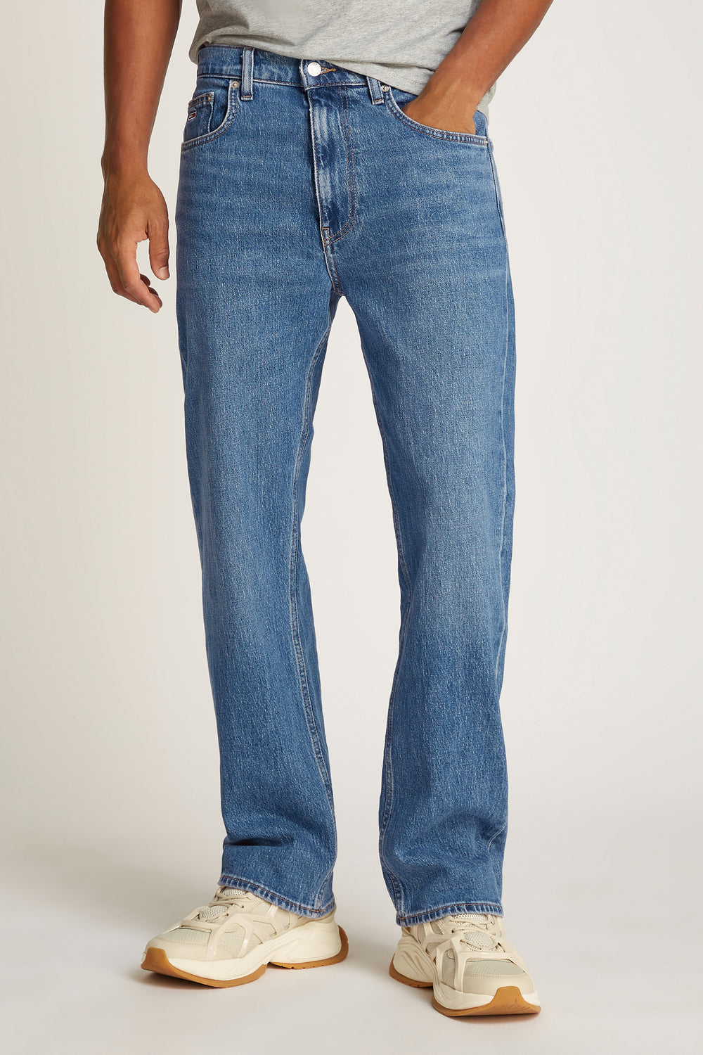 Jeans straight Mid blue denim - TOMMY JEANS