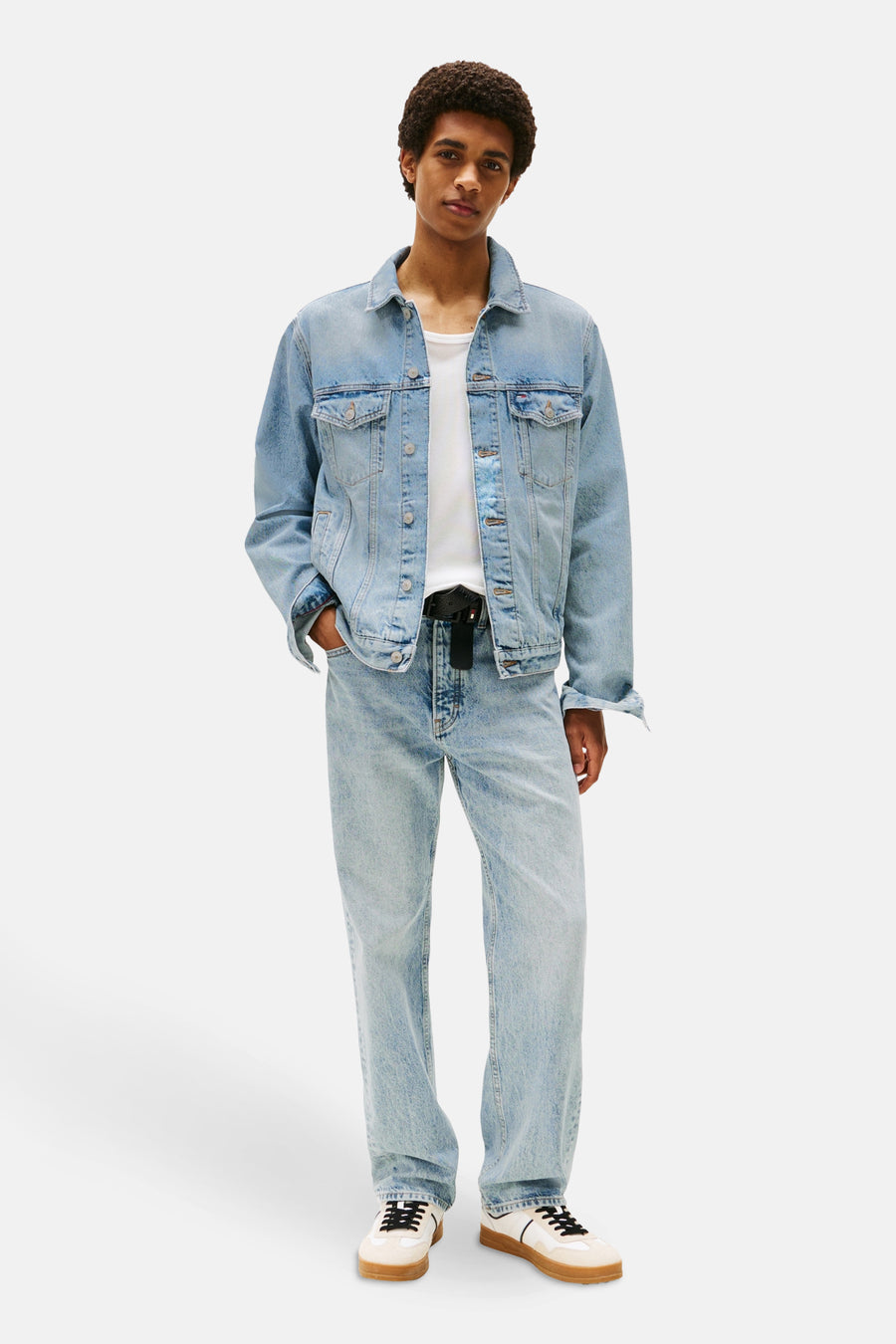 Jeansjas - Light blue denim - TOMMY JEANS