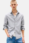 Chemise (manches longues) Bleu - TOMMY JEANS