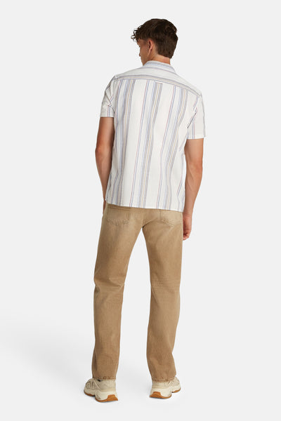 Chemise (manches courtes) Bleu - TOMMY JEANS