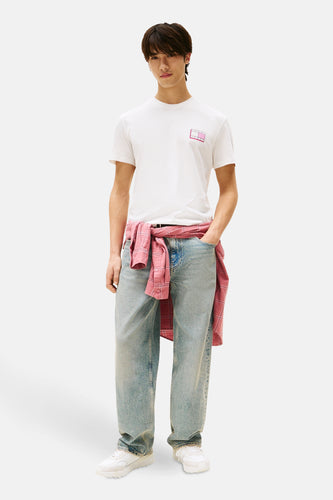 T-shirt à manches courtes - Écru - TOMMY JEANS