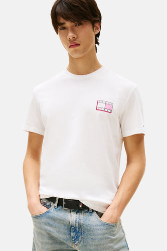 T-shirt à manches courtes - Écru - TOMMY JEANS