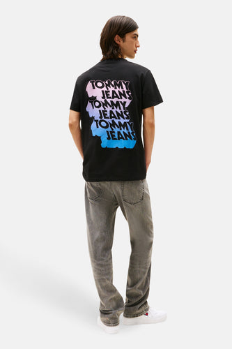 T-shirt à manches courtes - noir - TOMMY JEANS
