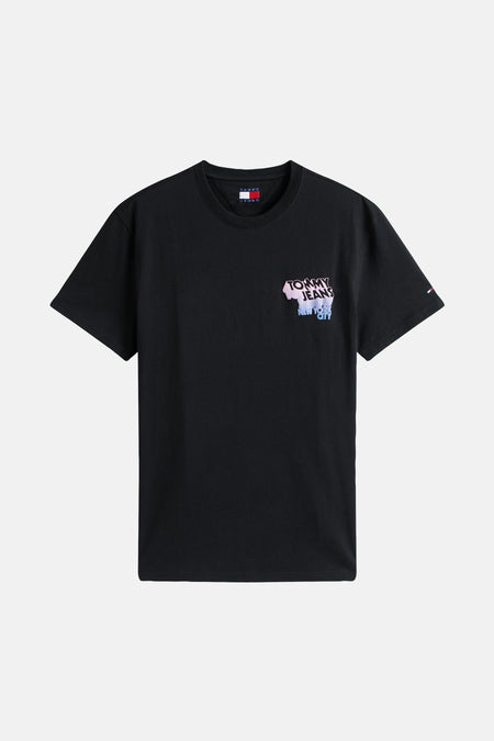 T-shirt (korte mouwen) Zwart - TOMMY JEANS
