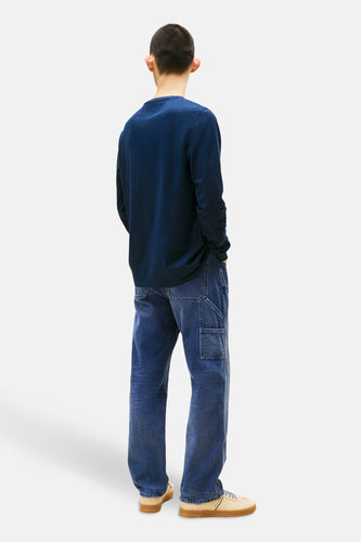 T-shirt à manches longues - bleu - TOMMY JEANS