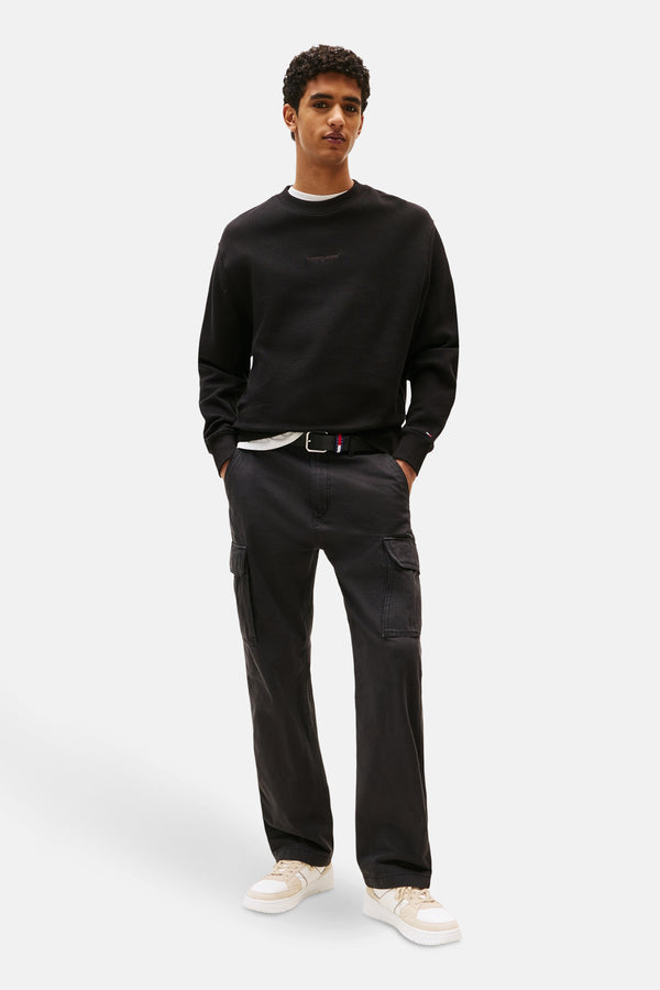 Sweat col O Noir - TOMMY JEANS