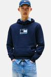 Sweat à capuche Bleu - TOMMY JEANS