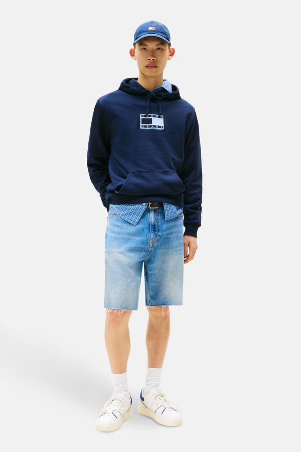 Sweat à capuche Bleu - TOMMY JEANS