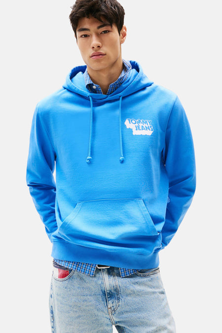 Sweater met kap Blauw - TOMMY JEANS