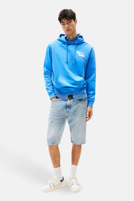 Sweater met kap Blauw - TOMMY JEANS