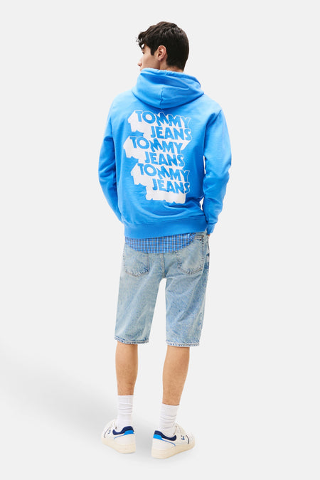 Sweater met kap Blauw - TOMMY JEANS