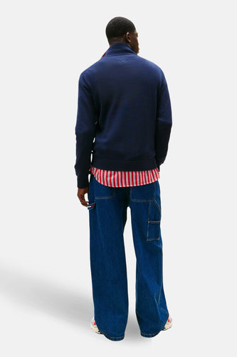 Sweater met rolkraag blauw - TOMMY JEANS