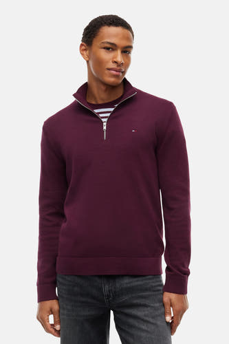 Pull met rolkraag - Bordeaux