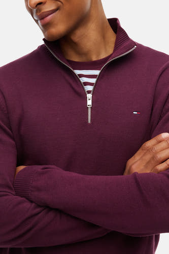 Pull met rolkraag - Bordeaux
