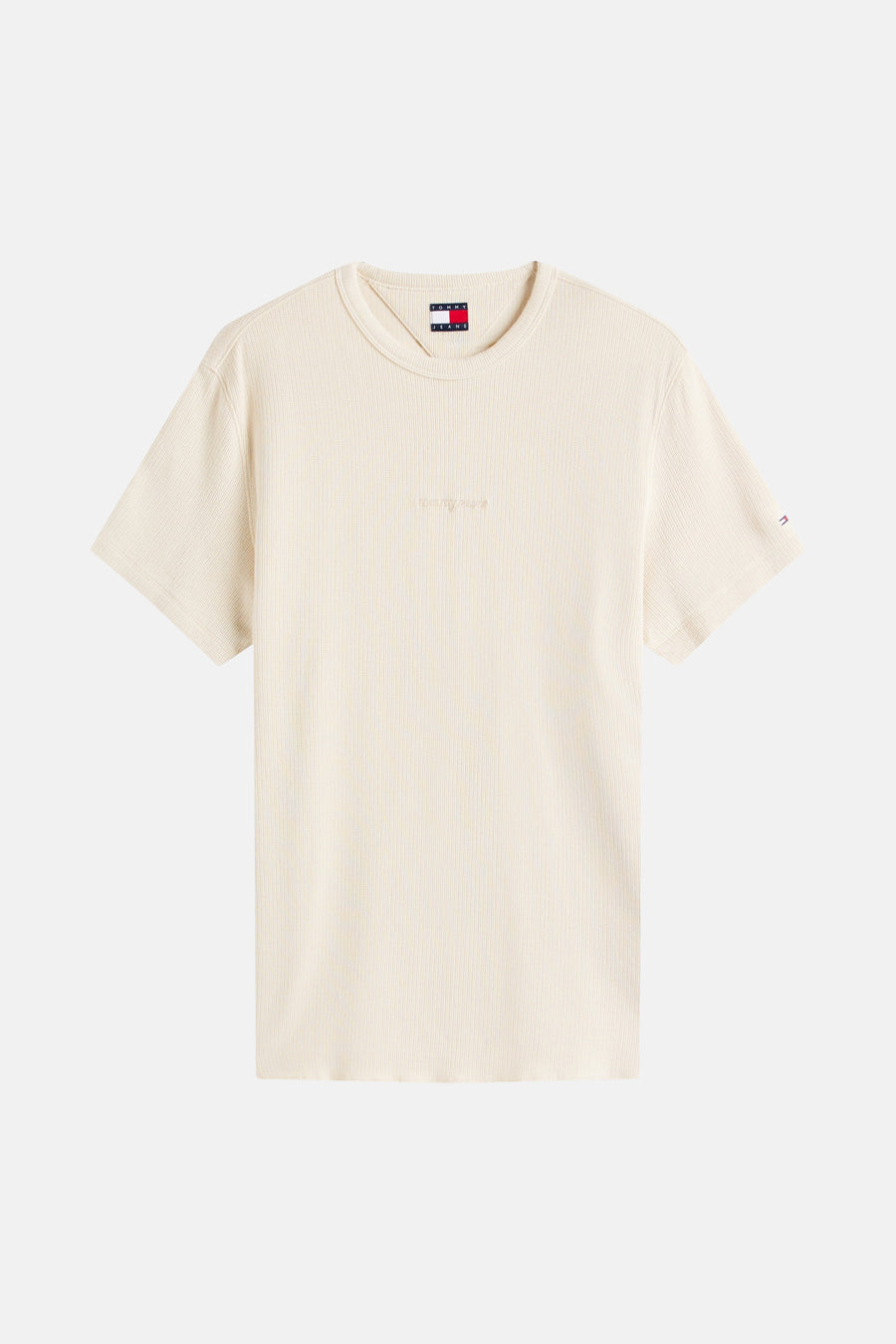 T-shirt met korte mouwen - beige - TOMMY JEANS