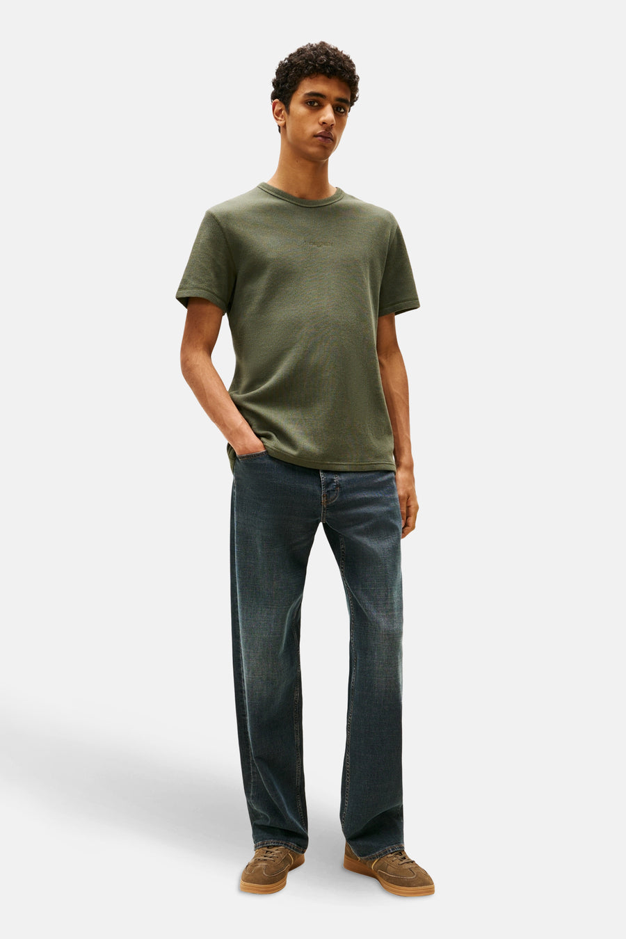 T-shirt met korte mouwen - groen - TOMMY JEANS