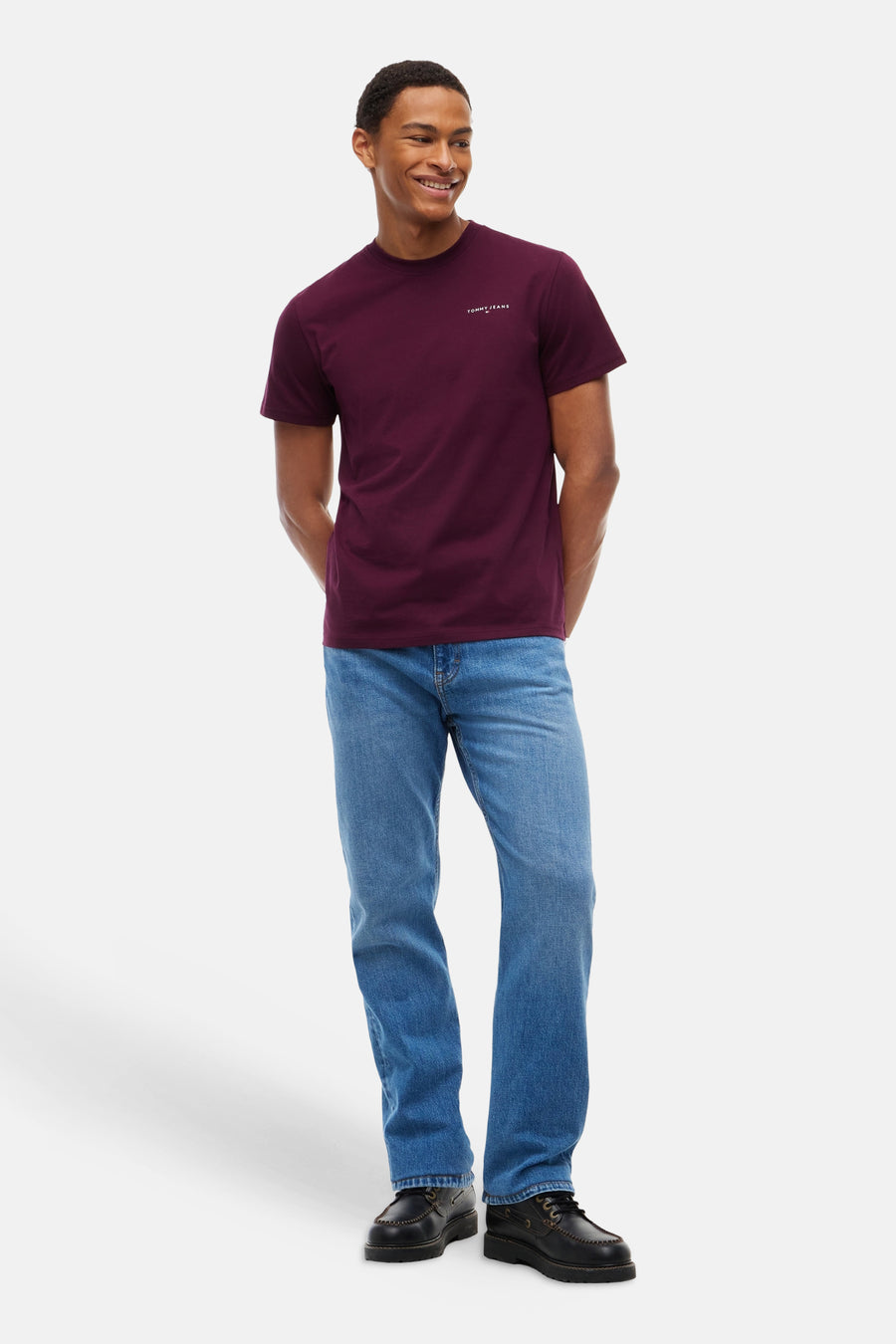 T-shirt (manches courtes) rouge - TOMMY JEANS