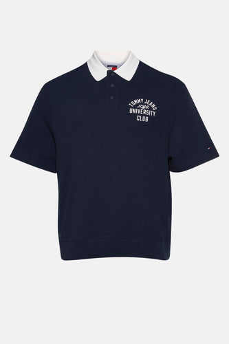Polo met korte mouwen - blauw - TOMMY JEANS