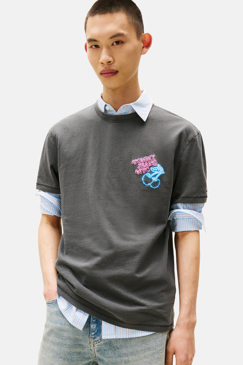 T-shirt (manches courtes) Noir - TOMMY JEANS