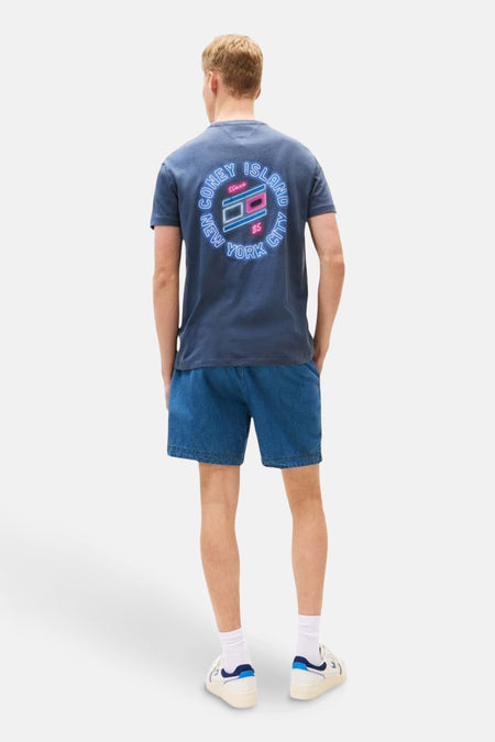 T-shirt (manches courtes) Bleu - TOMMY JEANS
