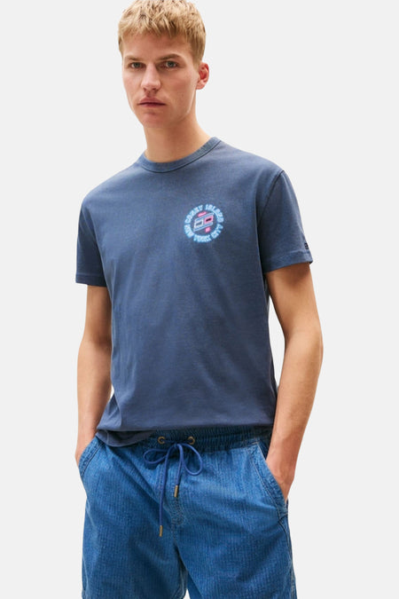 T-shirt (manches courtes) Bleu - TOMMY JEANS