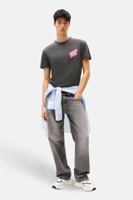 T-shirt (manches courtes) Noir - TOMMY JEANS