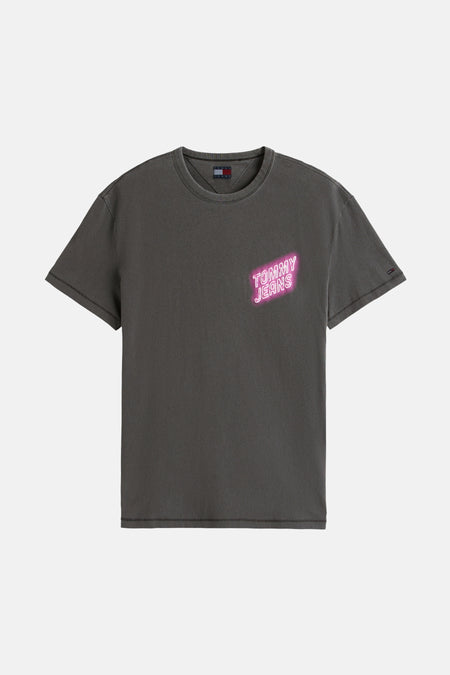 T-shirt (manches courtes) Noir - TOMMY JEANS