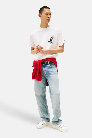 T-shirt (manches courtes) Écru - TOMMY JEANS