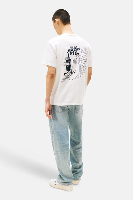 T-shirt (manches courtes) Écru - TOMMY JEANS
