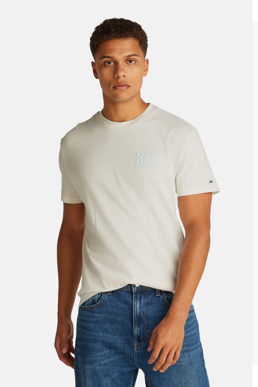 T-shirt (manches courtes) Blanc - TOMMY JEANS