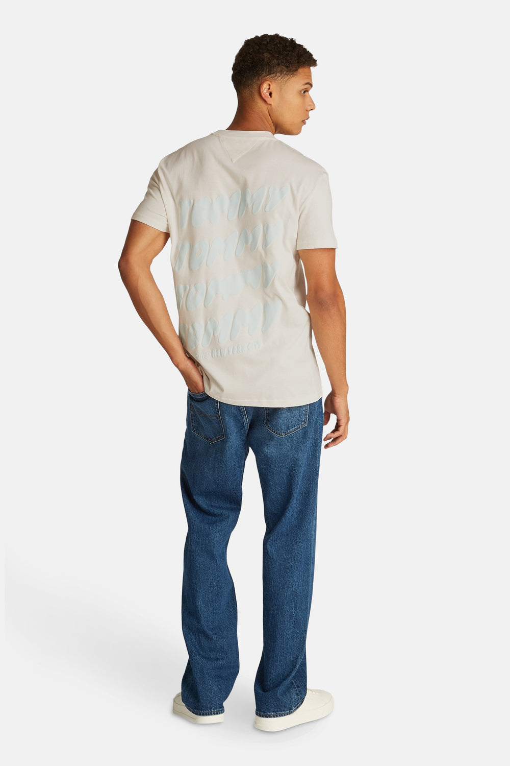 T-shirt (manches courtes) Blanc - TOMMY JEANS