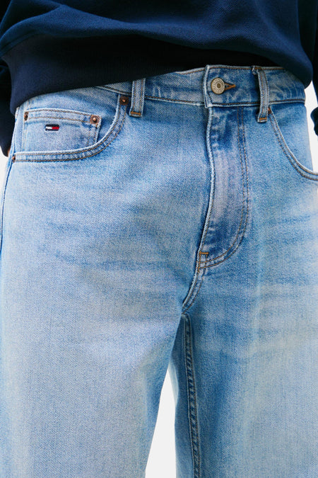 Jeans straight light blue denim - TOMMY JEANS