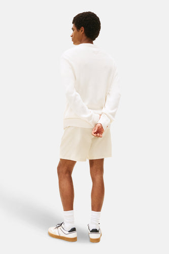 Pull met ronde hals - wit - TOMMY JEANS