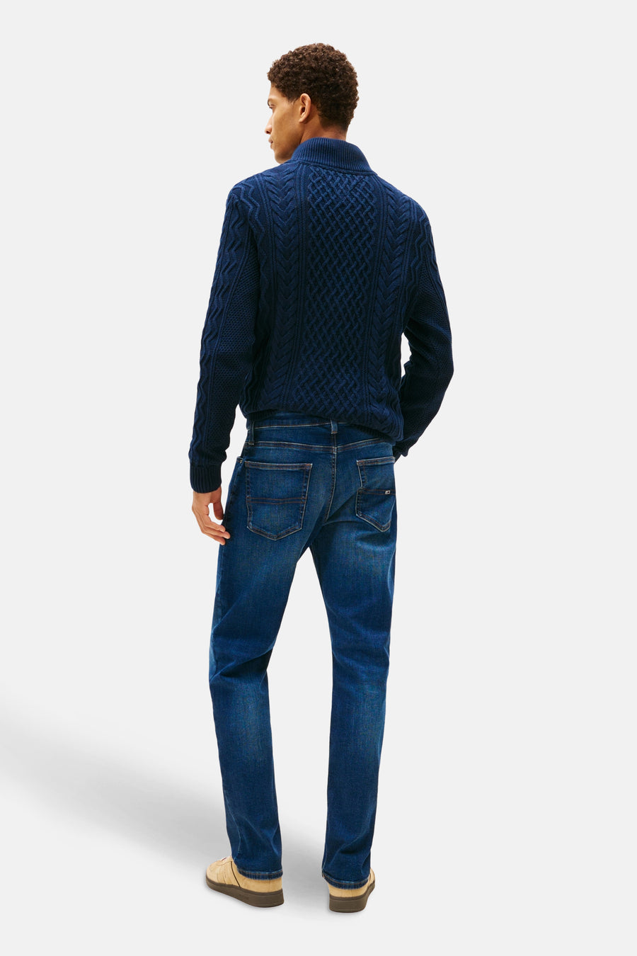 Jeans straight dark blue denim - TOMMY JEANS - TOMMY JEANS