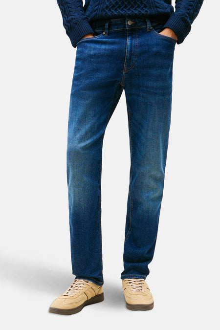 Jeans straight dark blue denim - TOMMY JEANS