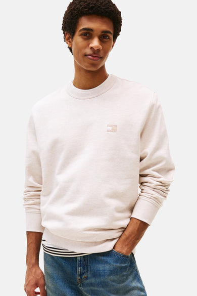 Sweat col O Écru - TOMMY JEANS