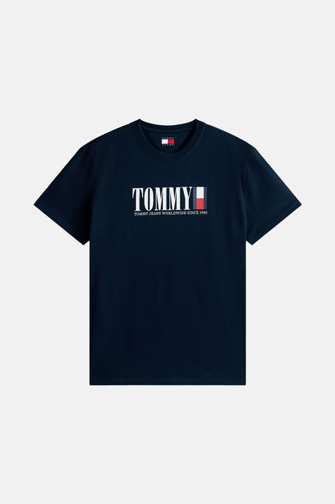 T-shirt (manches courtes) Bleu - TOMMY JEANS