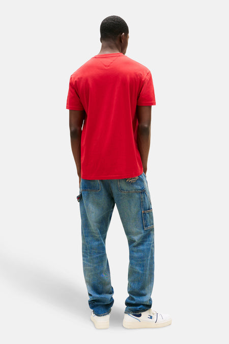 T-shirt (manches courtes) Rouge - TOMMY JEANS