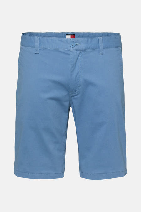 Short bleu de TOMMY JEANS avec fermeture à boutons et finitions discrètes.