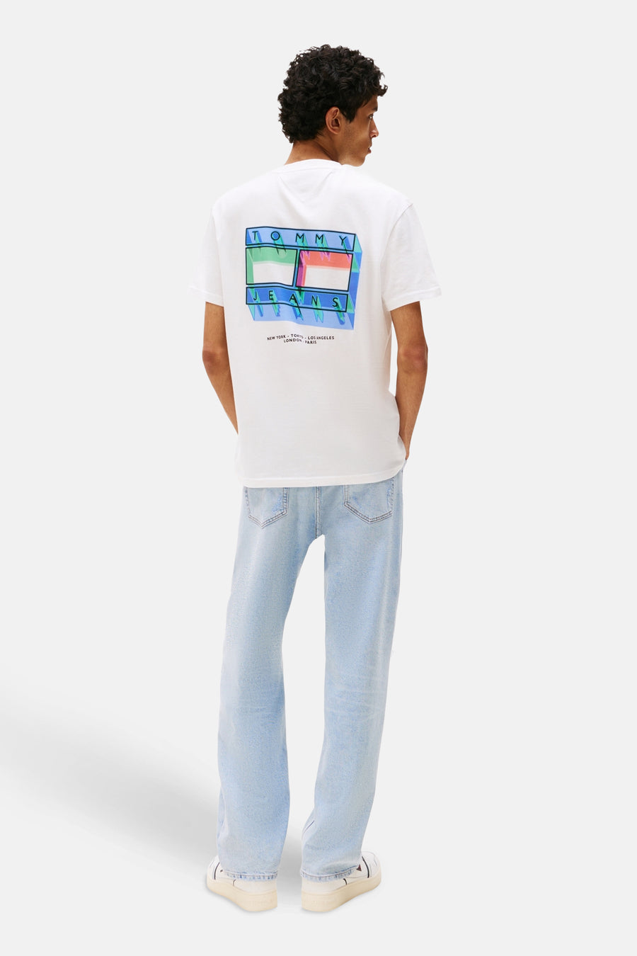 T-shirt met korte mouwen - wit - TOMMY JEANS - 3