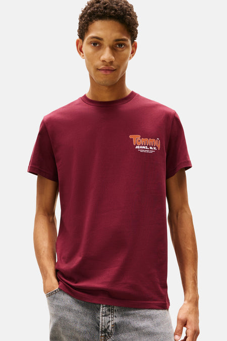 T-shirt met korte mouwen - rood