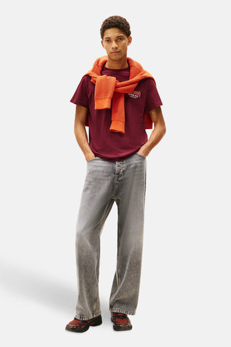 T-shirt met korte mouwen - rood