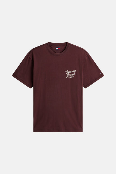 T-shirt (manches courtes) brun - TOMMY JEANS