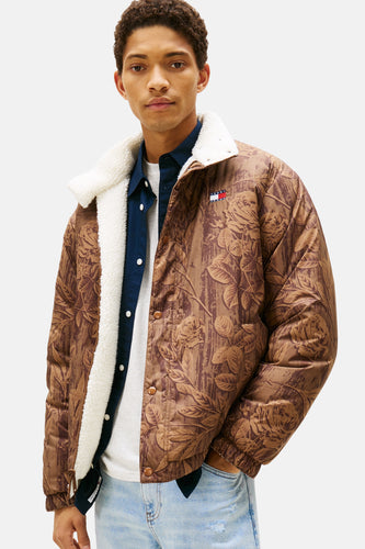 Veste courte brun - TOMMY JEANS