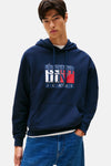Sweat à capuche Bleu - TOMMY JEANS