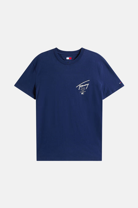 T-shirt (korte mouwen) blauw - TOMMY JEANS