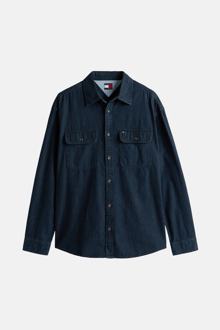 Jeanshemd - dark blue denim