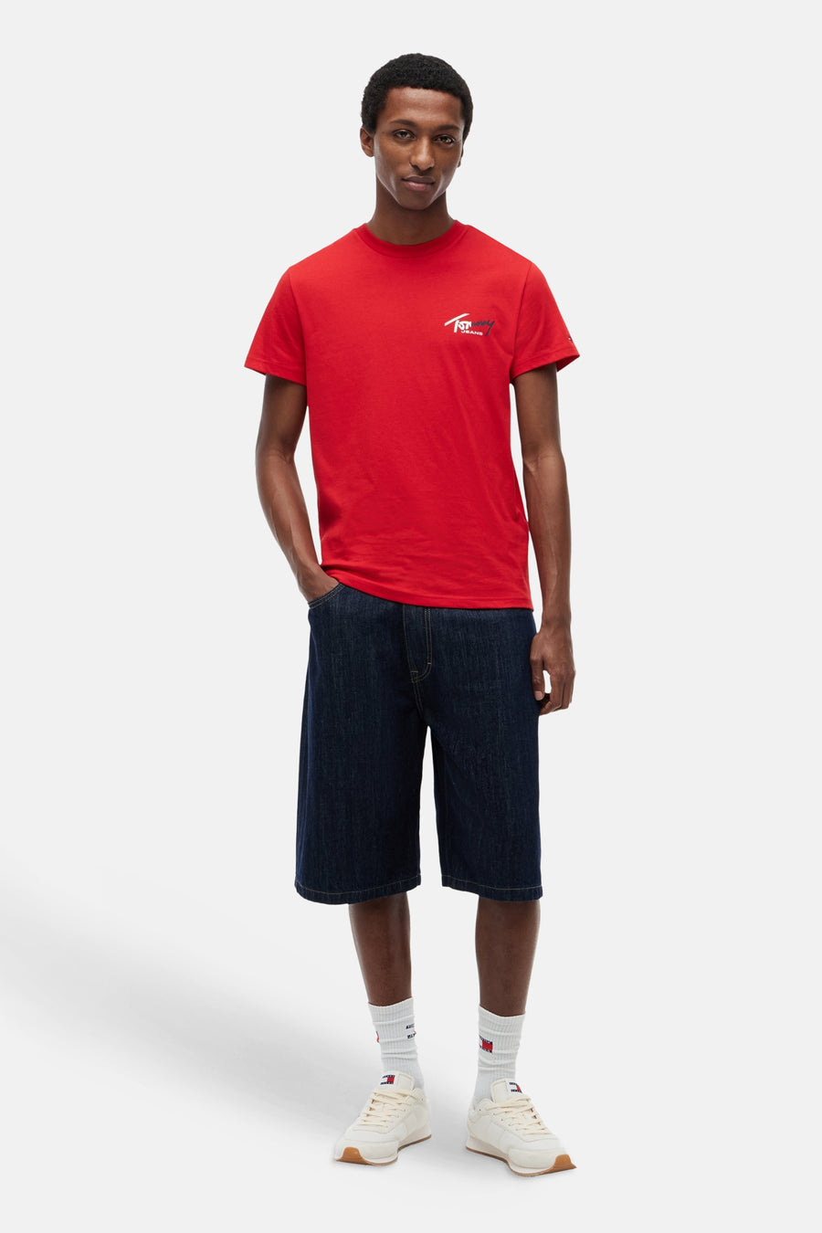 T-shirt (korte mouwen) rood - TOMMY JEANS